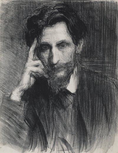 Porträt eines Mannes von Albert de Belleroche